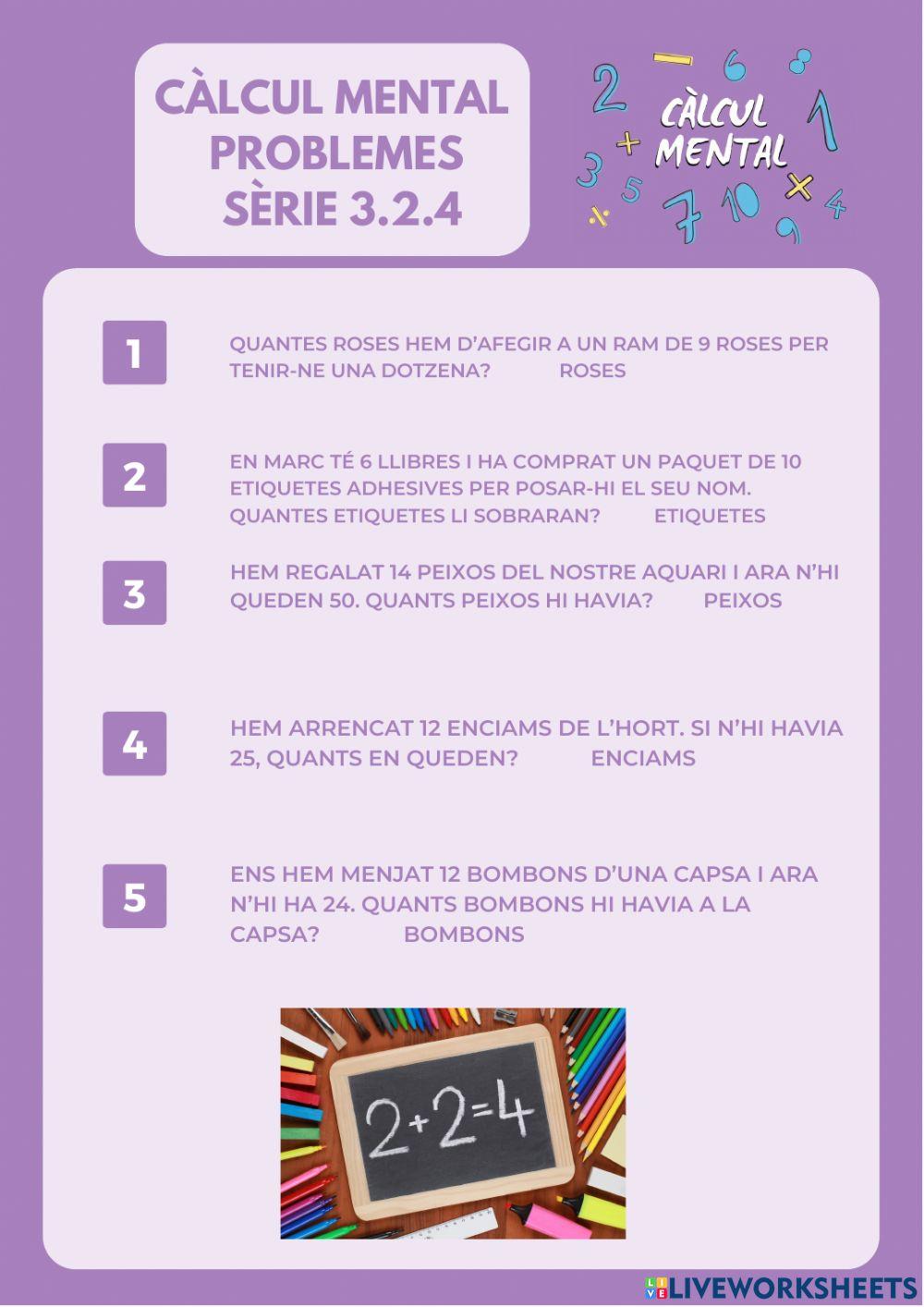 Càlcul mental 3.2.4