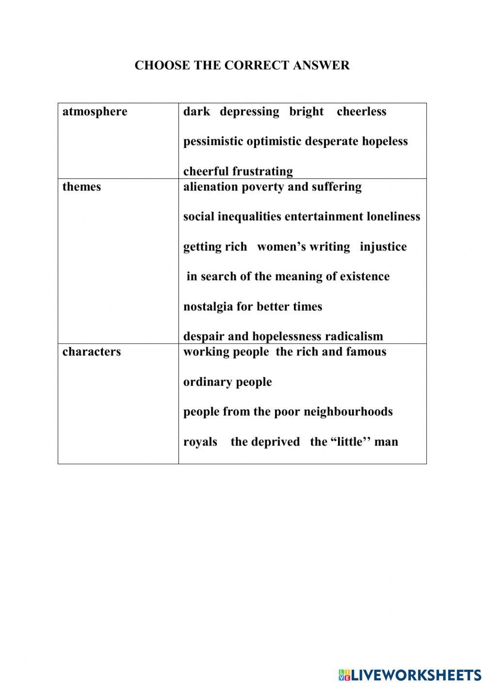 The great depression