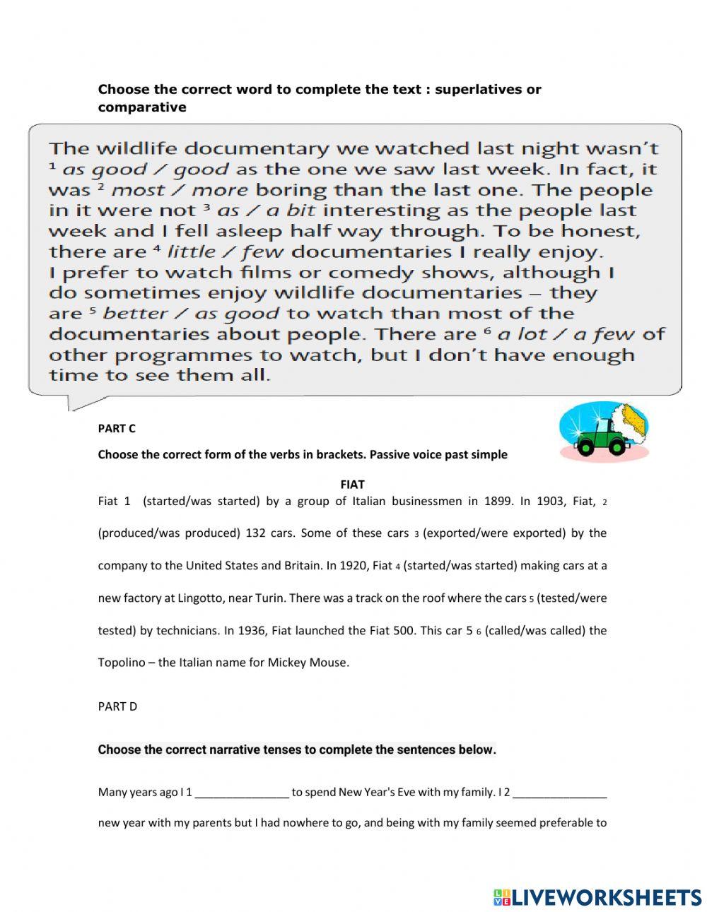 Final exam language 3