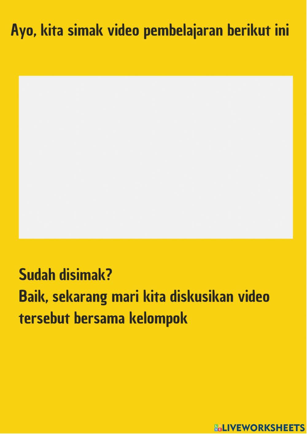 Media Pembelajaran Sistem Organisasi Kehidupan