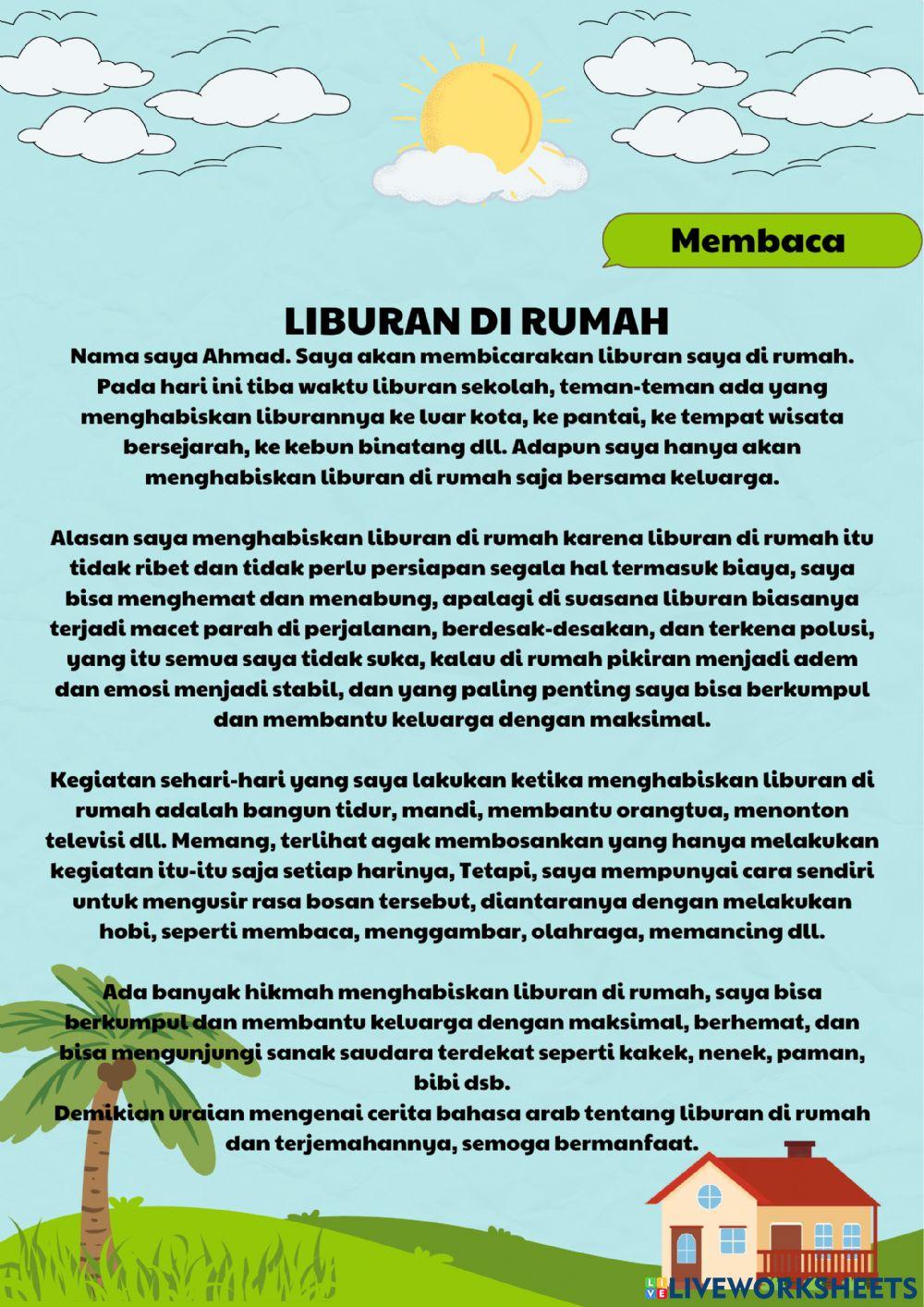 LKPD Bahasa Arab Kelas 6