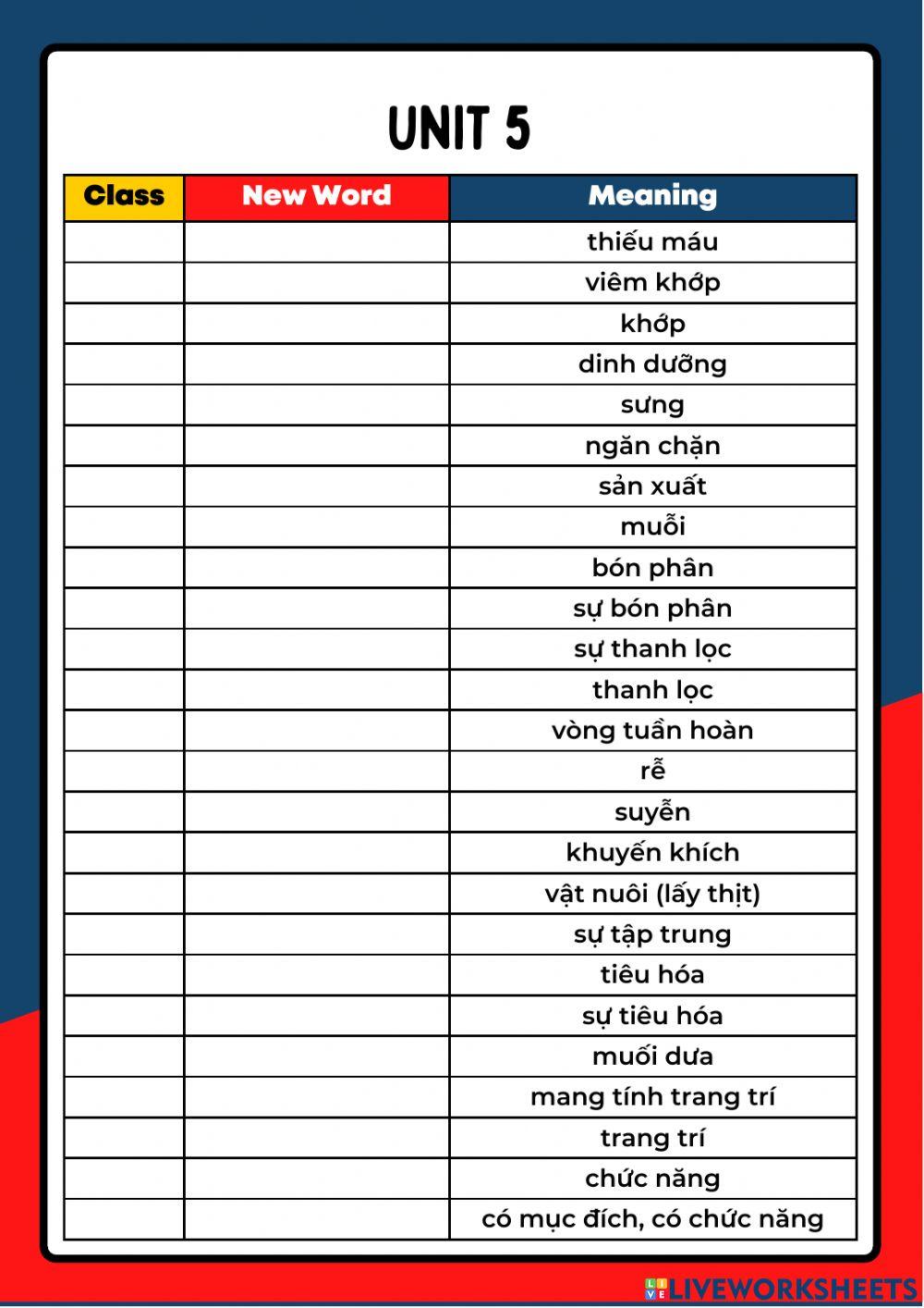 Zvi - cgr - U5 - vocab test
