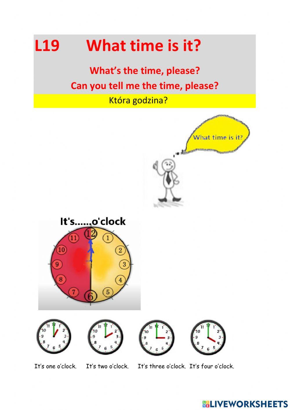 L021What time is it Part 1