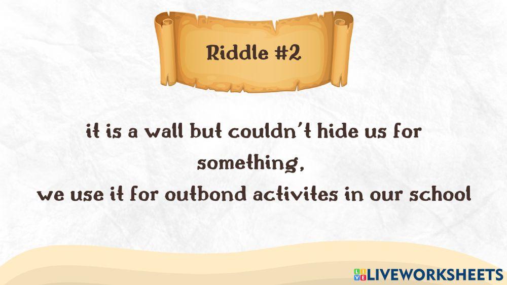 Group E Treasure Hunt