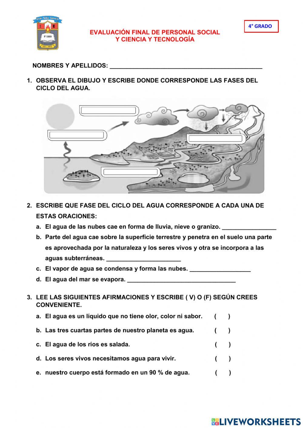 Evaluacion Personal Social
