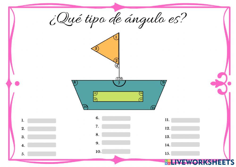¿Qué tipo de ángulo es? ¿Qué tipo de ángulo es?