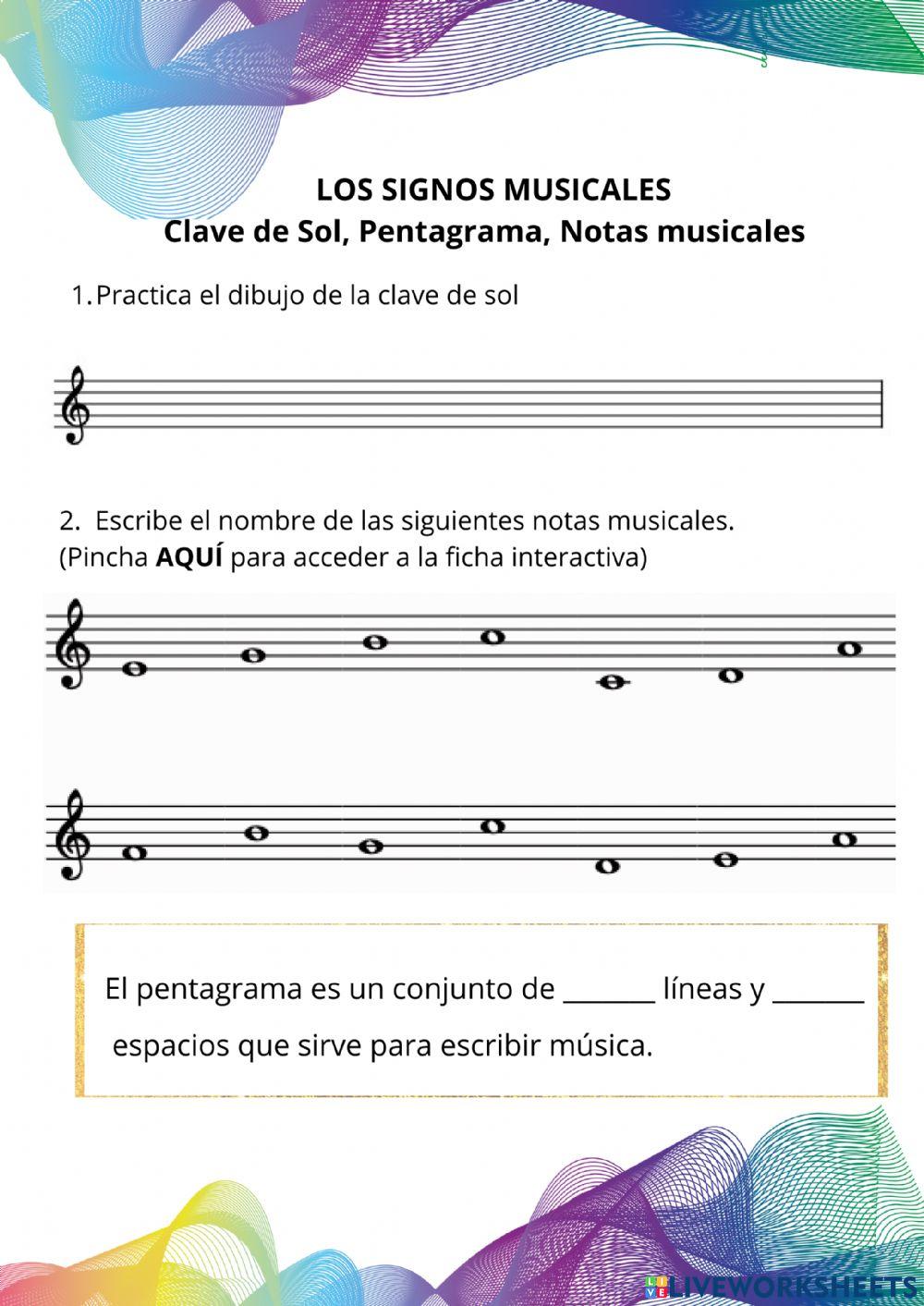 Notas musicales