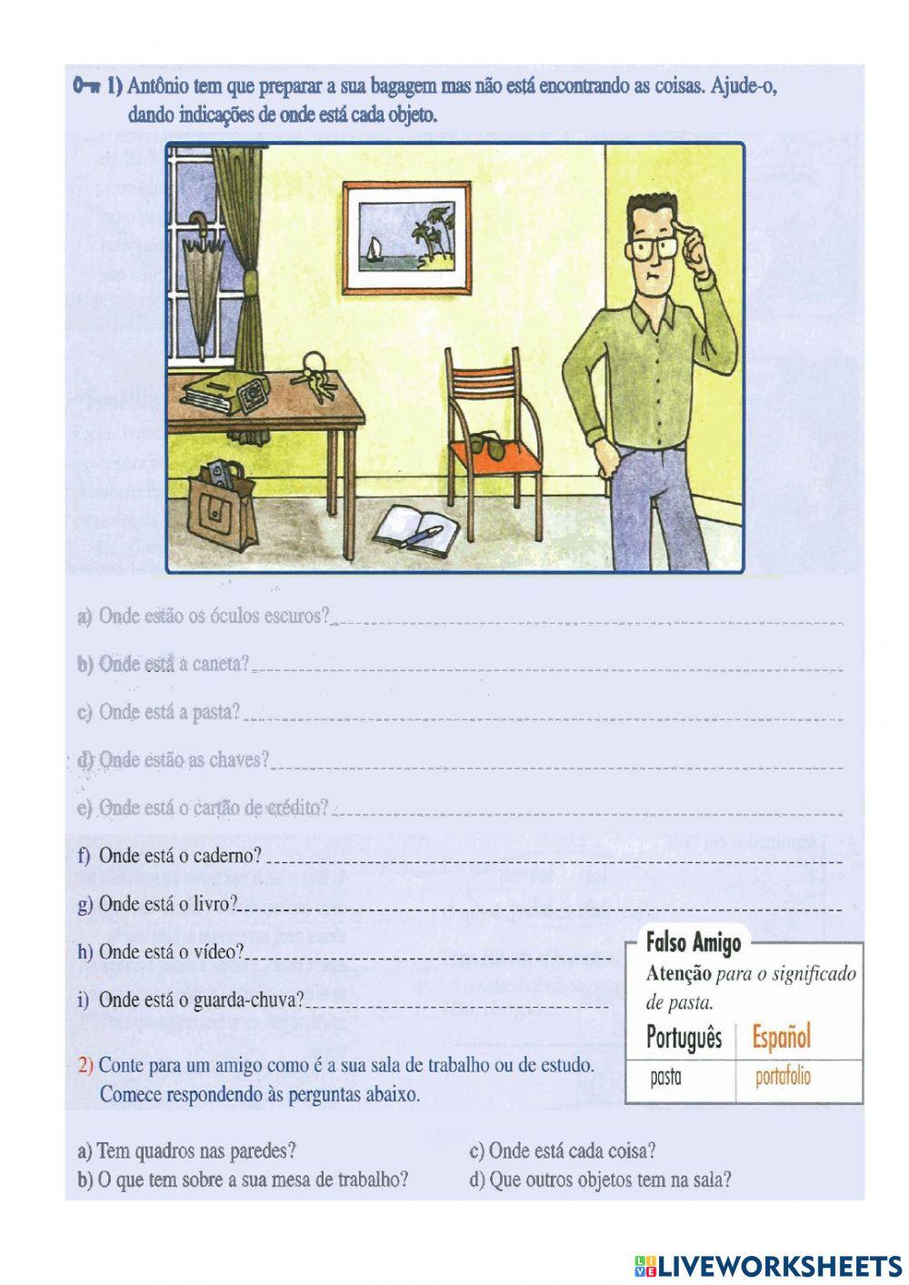 PREPOSIÇÃO de LUGAR