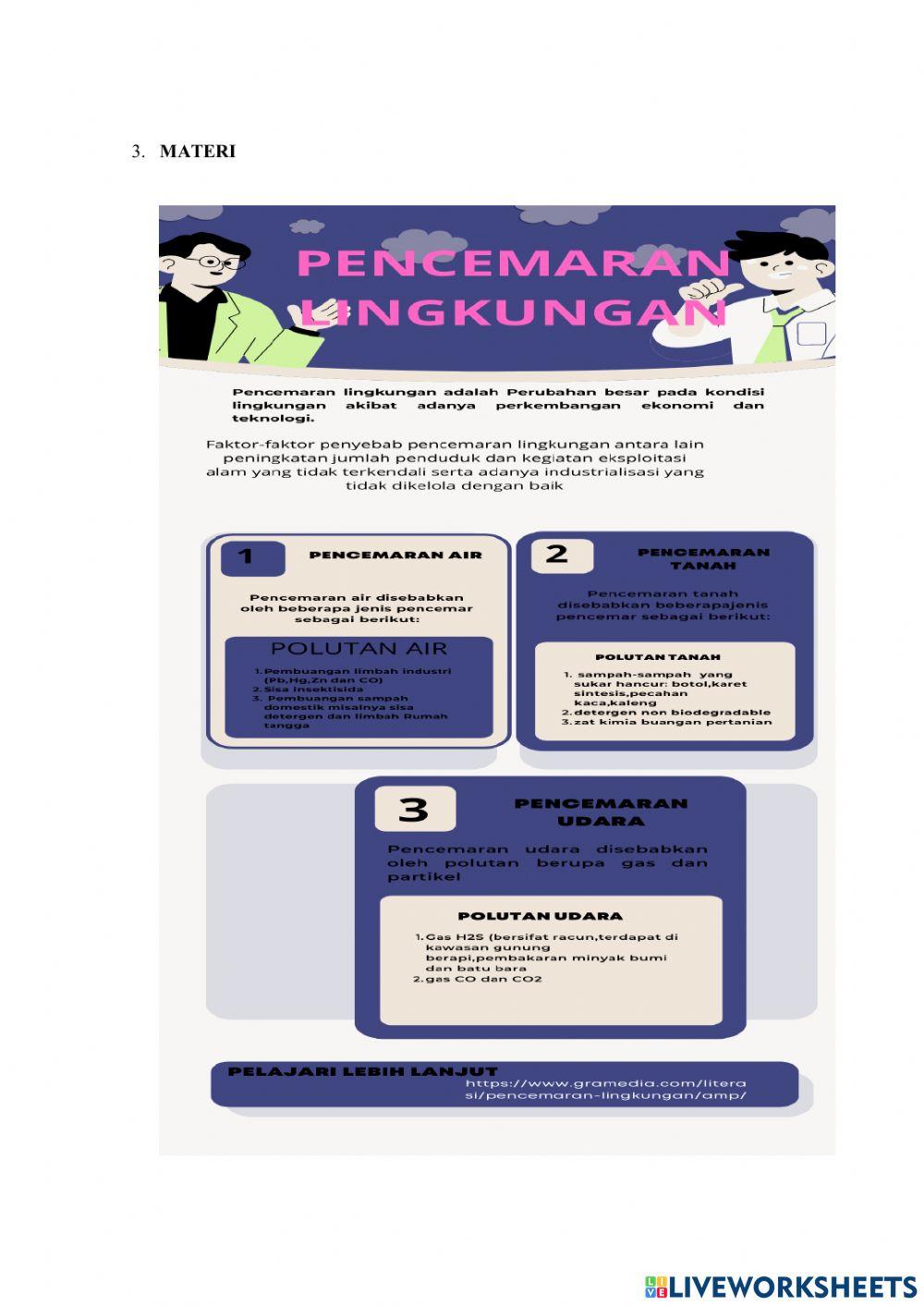 Pencemaran tanah dan udara p2