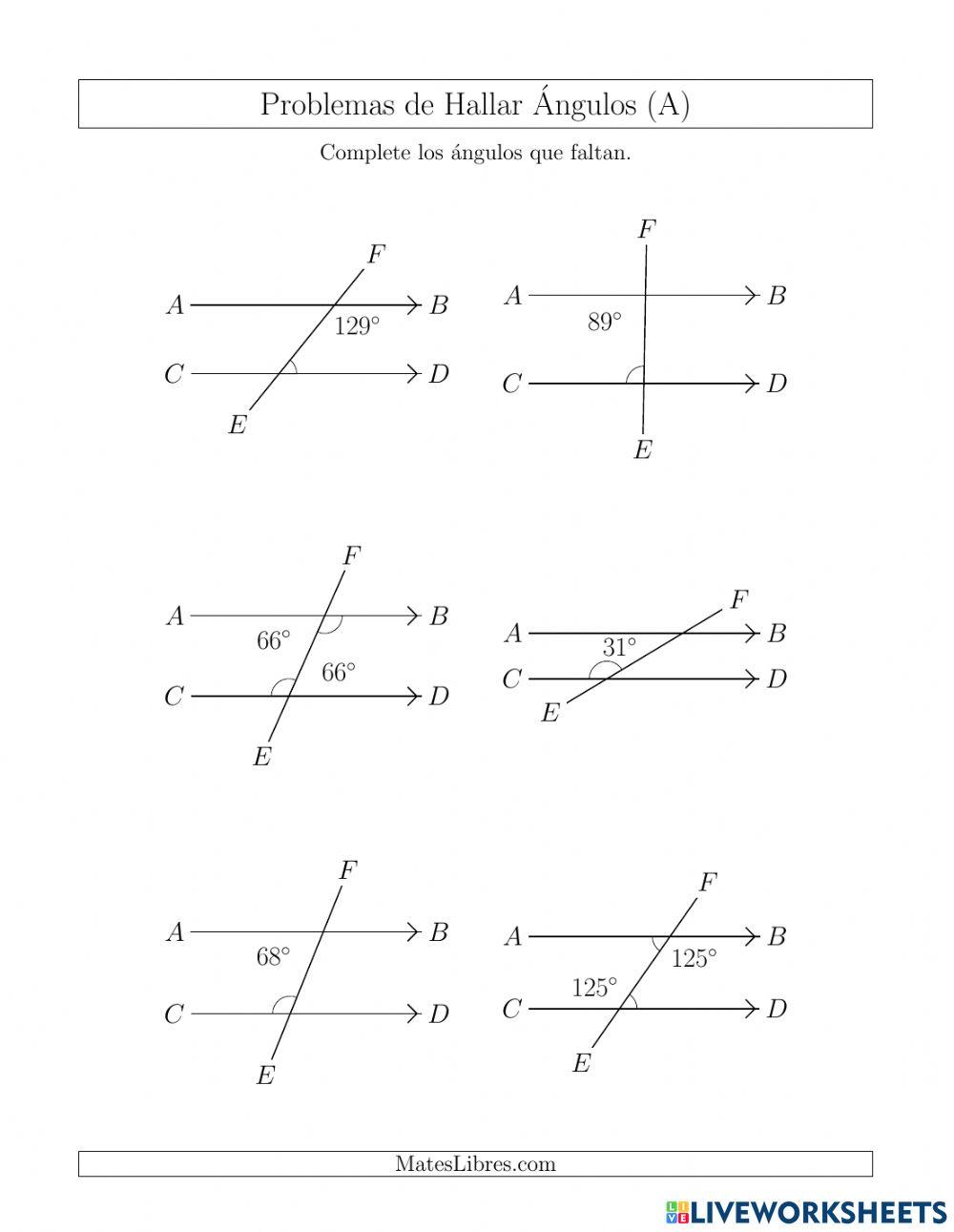 Angulos internos y externos
