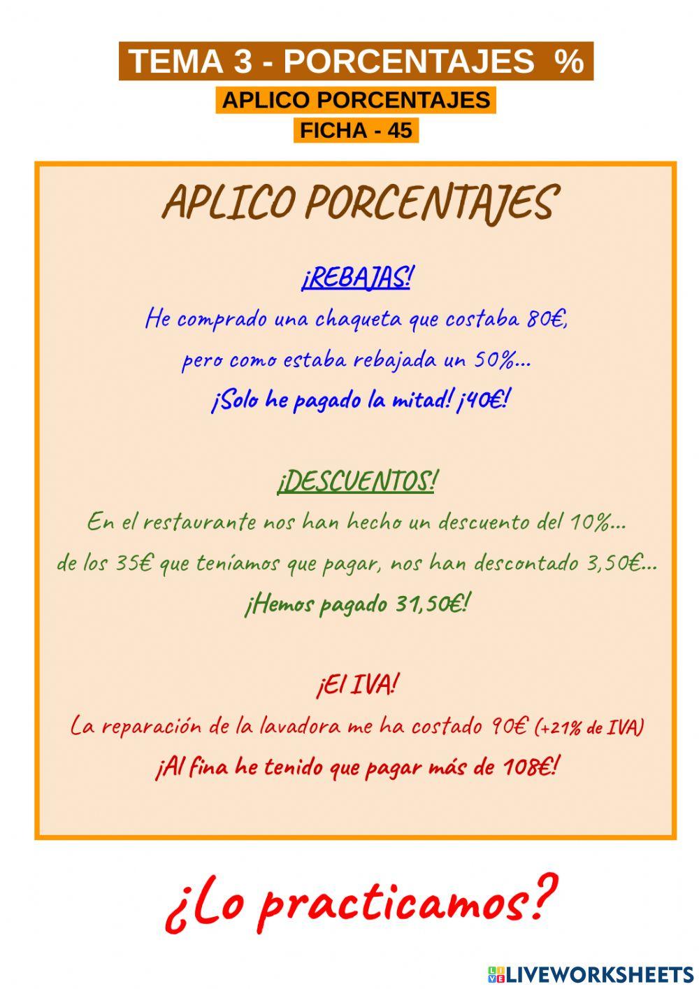 Aplico descuentos