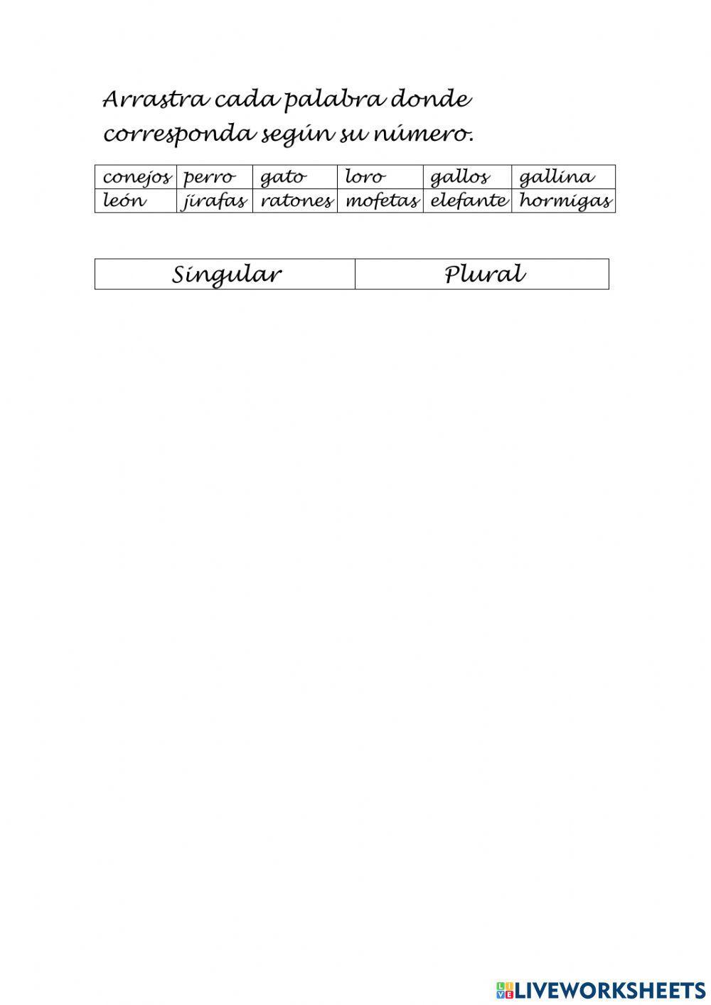 El número de los nombres