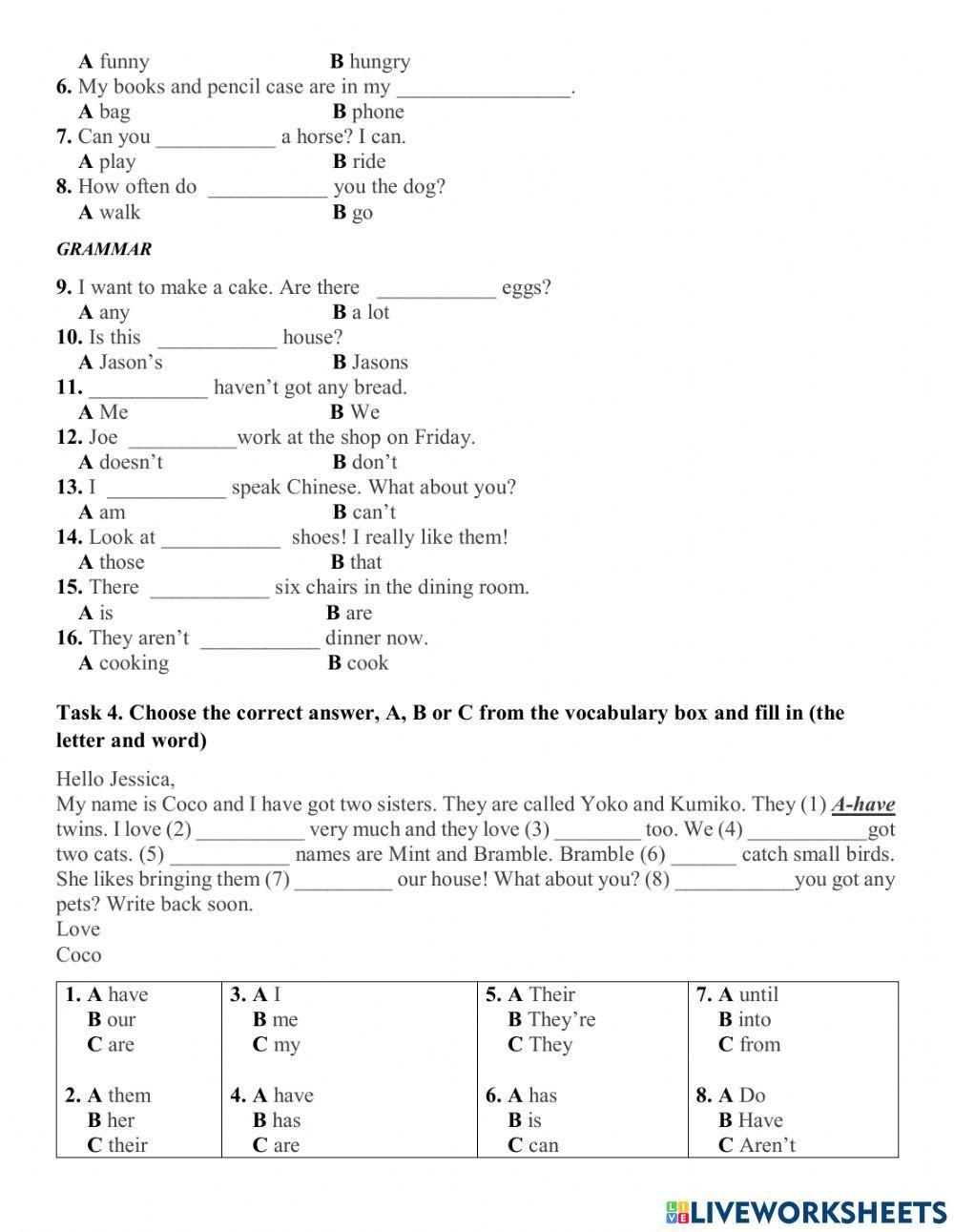 Prepare 5- writing - term i