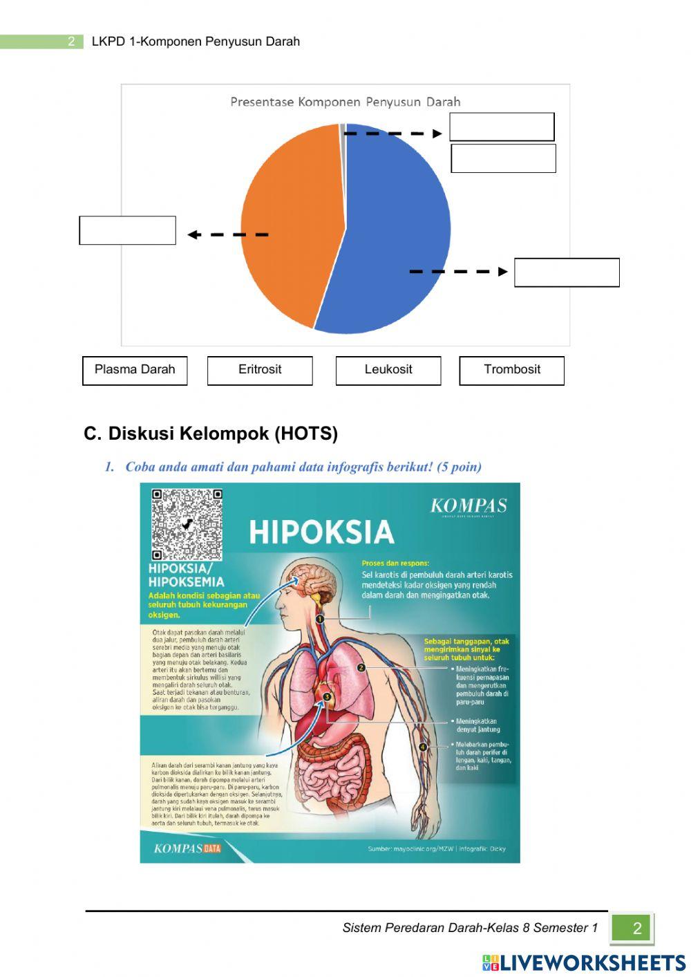 LKPD-liveworsheet-Komponen Darah-HOTS-Redza