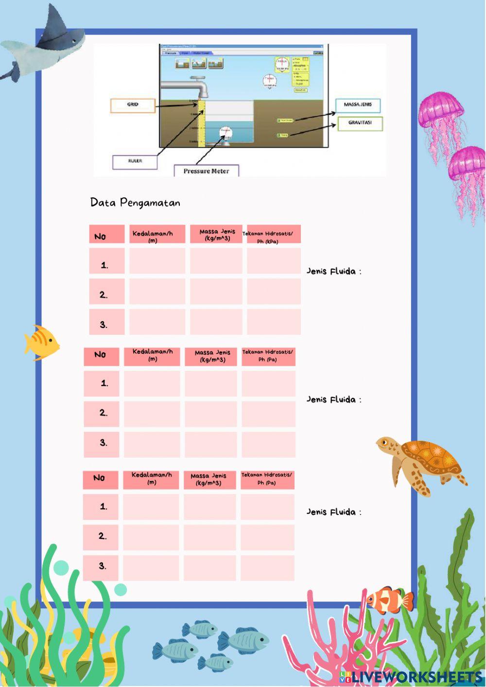 LKPD Tekanan Hidrostatis model PBL