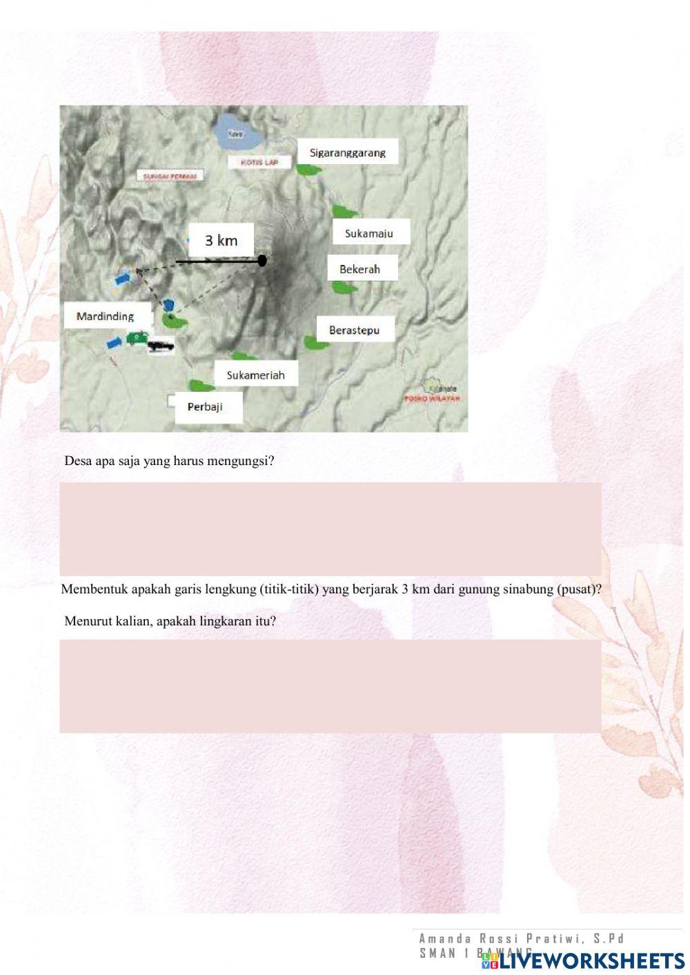 Persamaan Lingkaran Pusat O(0,0)