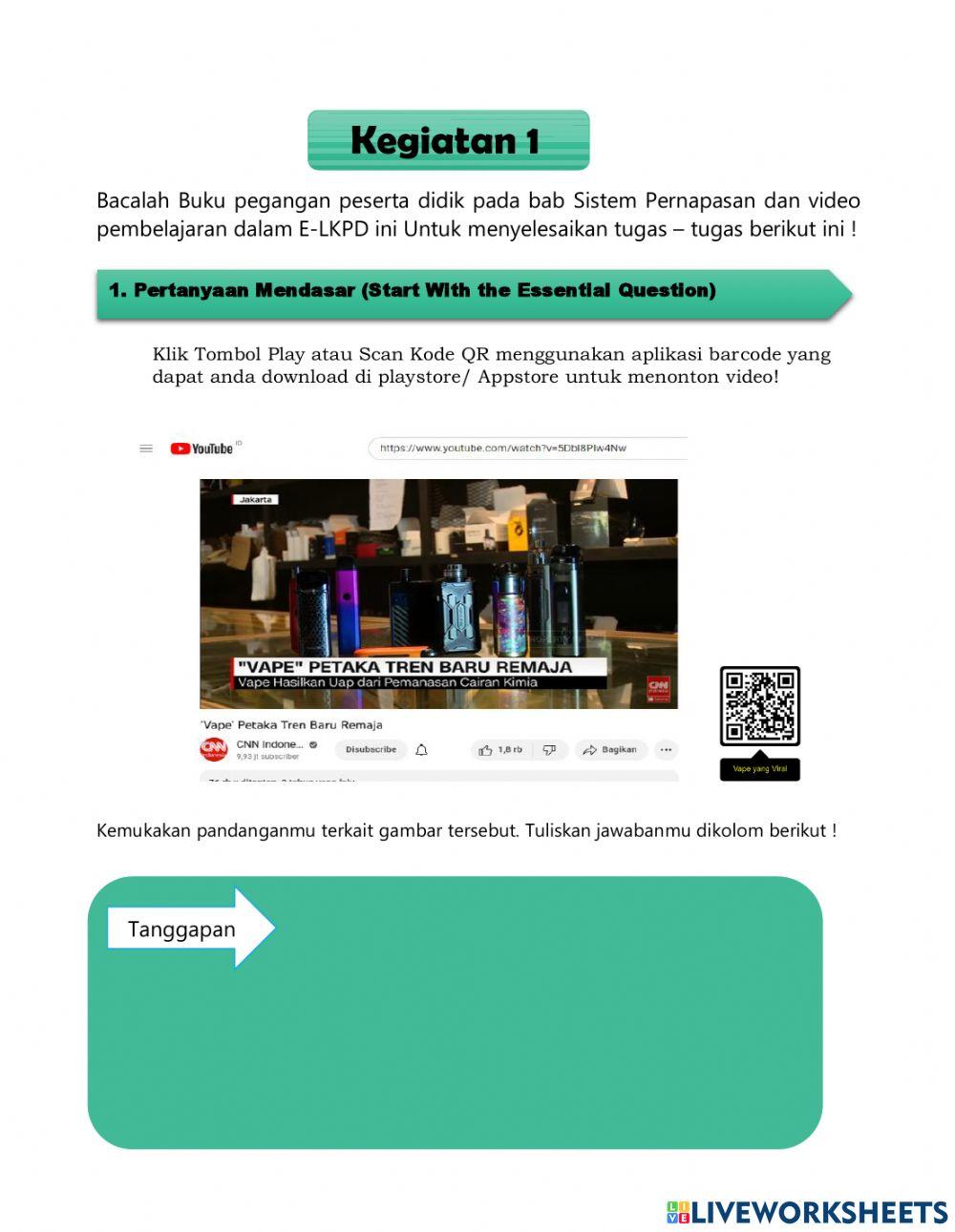 Lkpd gangguan sistem pernapasan