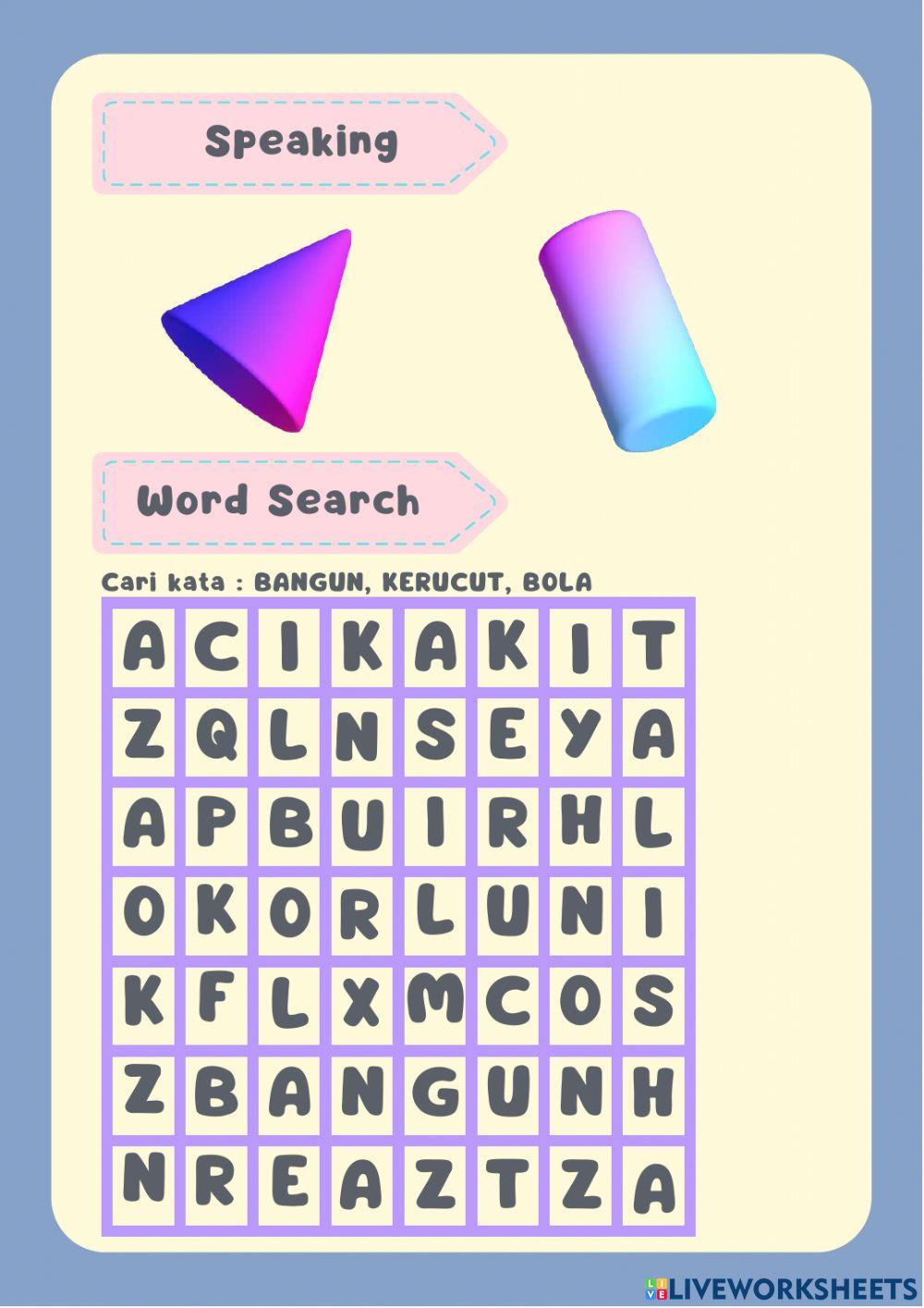 LKPD Bangun Ruang Sisi Lengkung