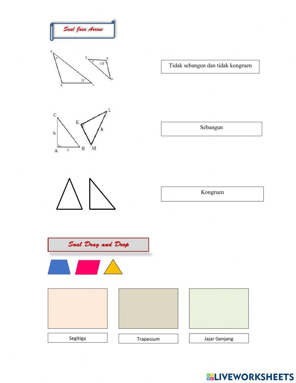 LKPD Kesebangunan dan Kekongruenan