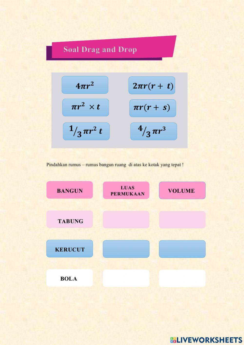 Bangun Ruang Sisi Lengkung