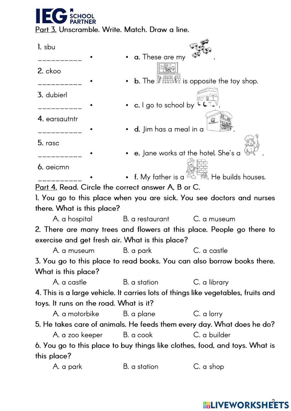 OIC 2-Final Term 1 Review