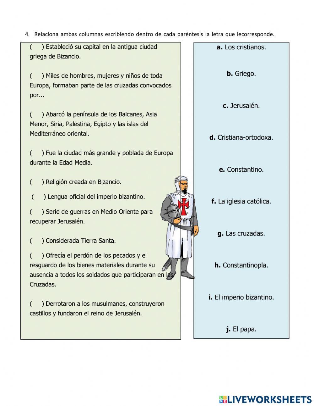El imperio carolingio y las cruzadas
