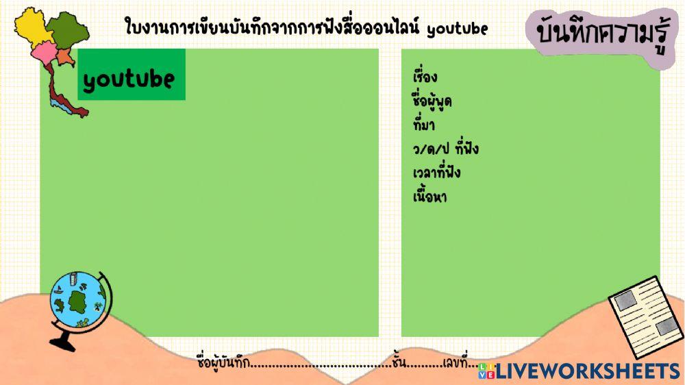 การเขียนบันทึก