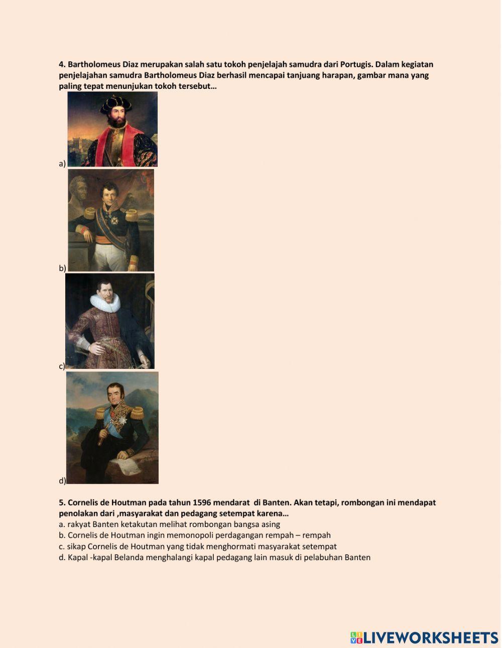 Kedatangan Bangsa-Bangsa Barat Ke Indonesia