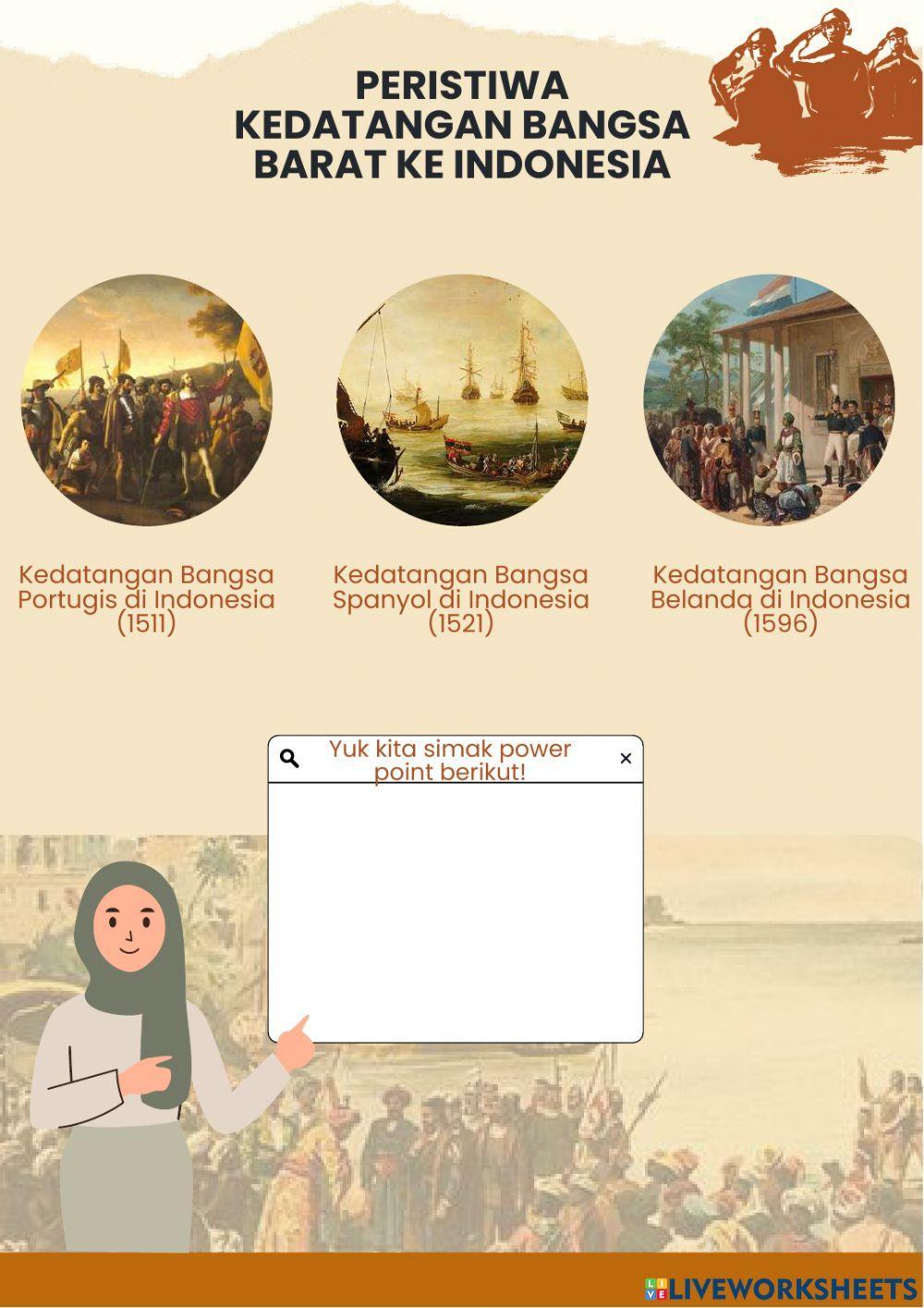 LkpdKedatangan Bangsa Barat ke Indonesia