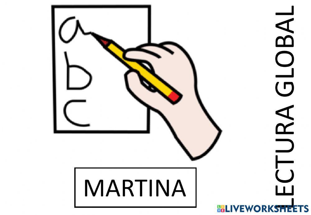 Lectura global sujetos verbos y complementos