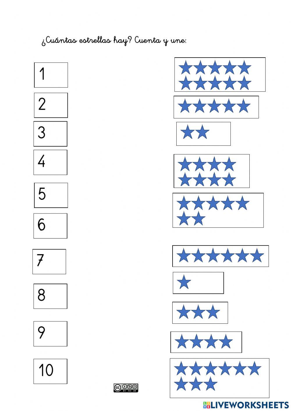 Números del 1 al 10