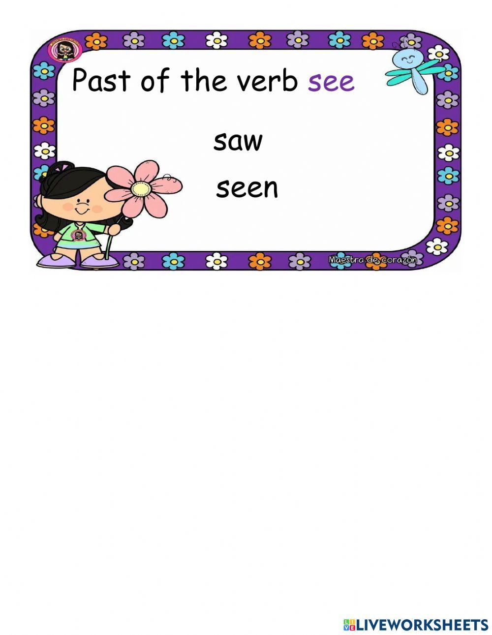 Verbs pink