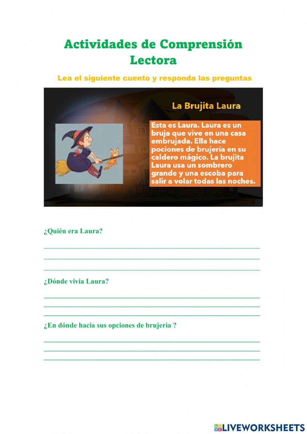 Comprensión Lectora