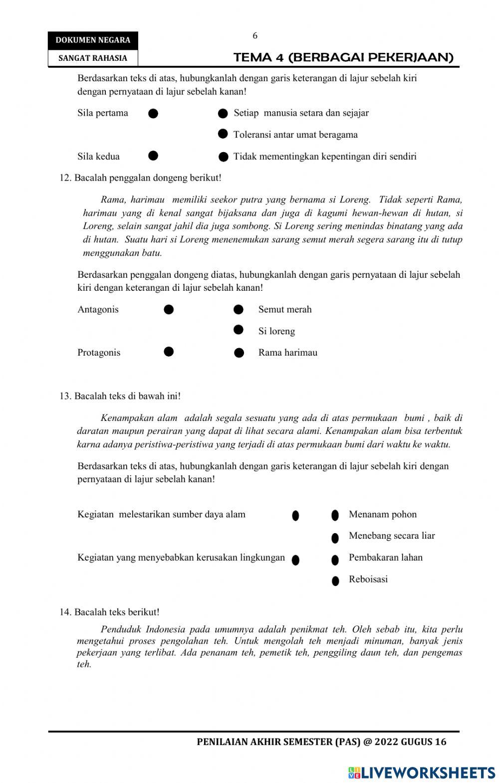 Penilaian Akhir Semester (PAS)