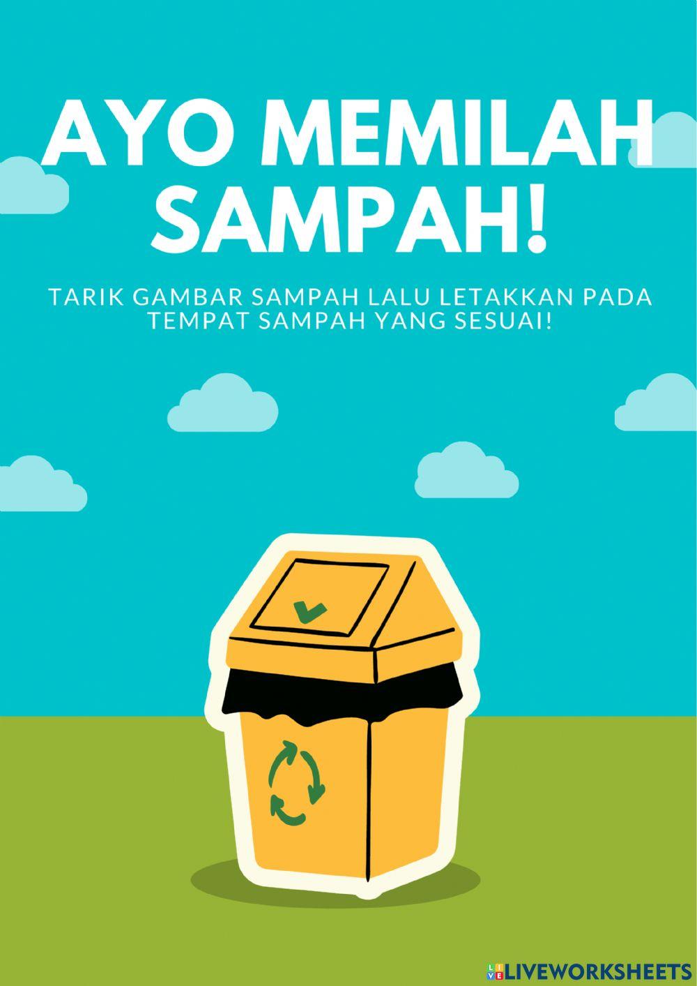 Memilah sampah