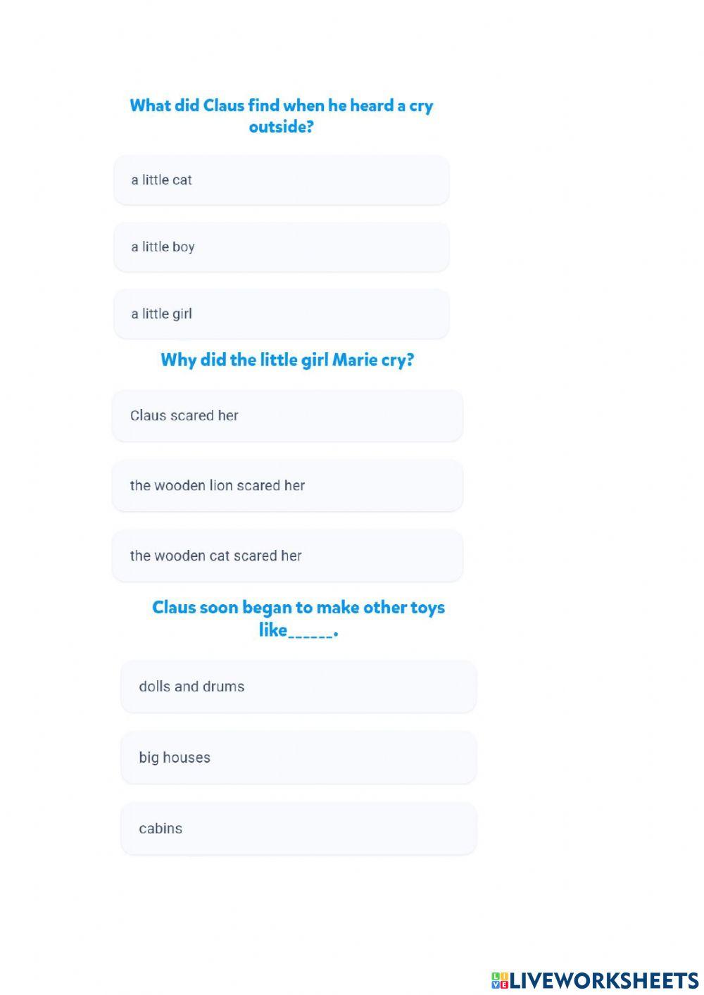 The story of santa claus