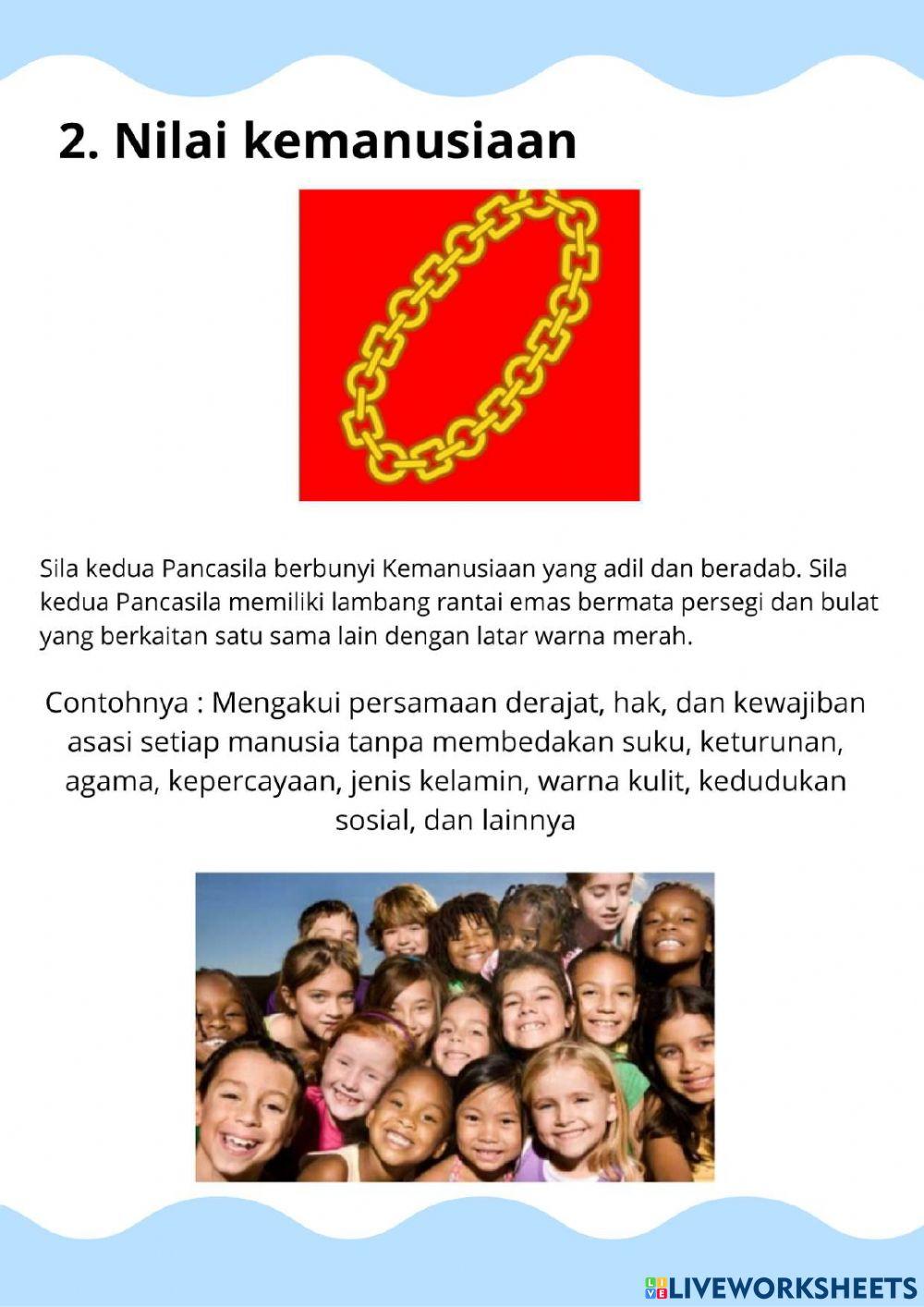 Penerapan nilai pancasila dalam kehidupan sehari-hari