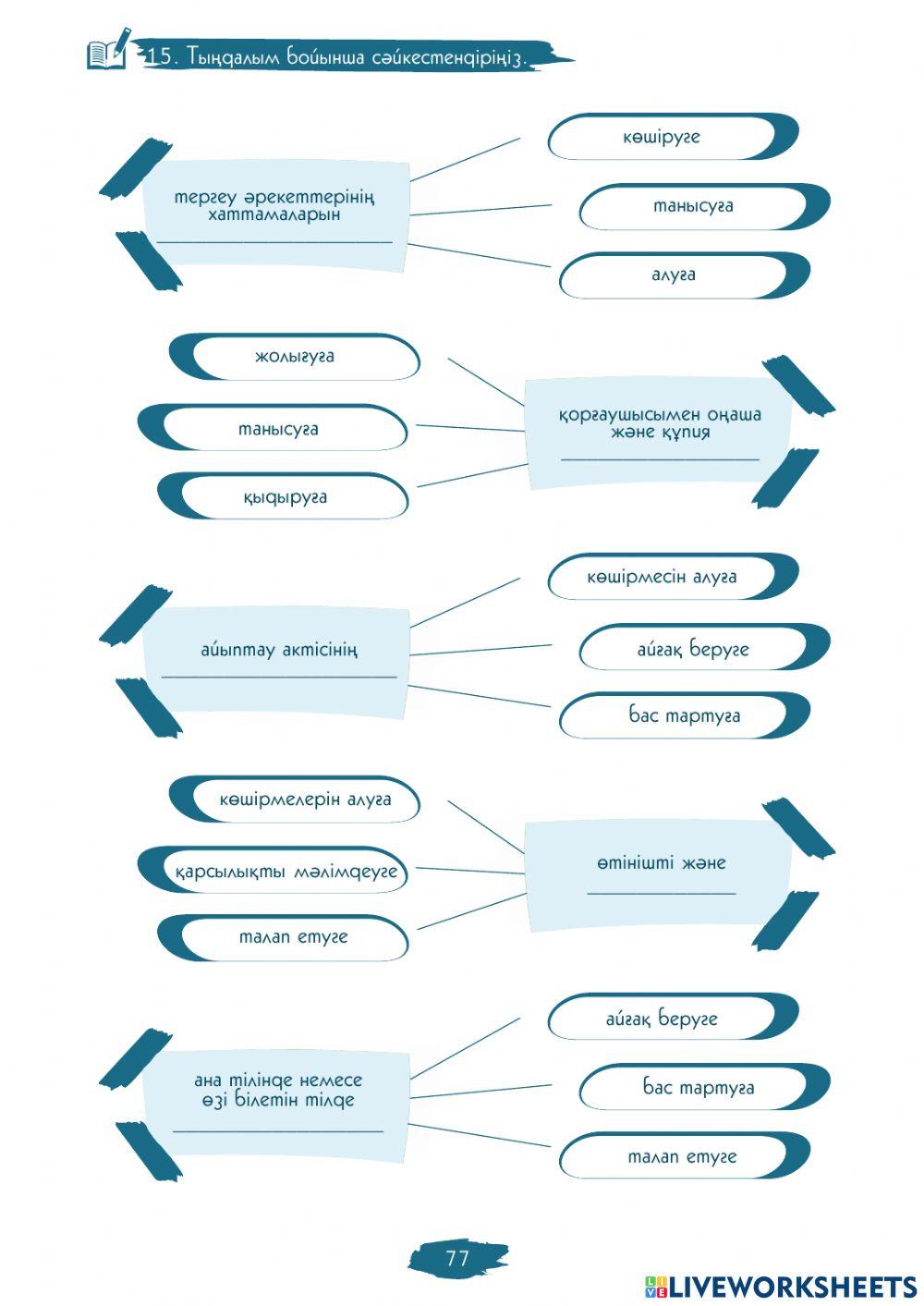 III Модуль. 3-сабақ. Сотталушының құқығы