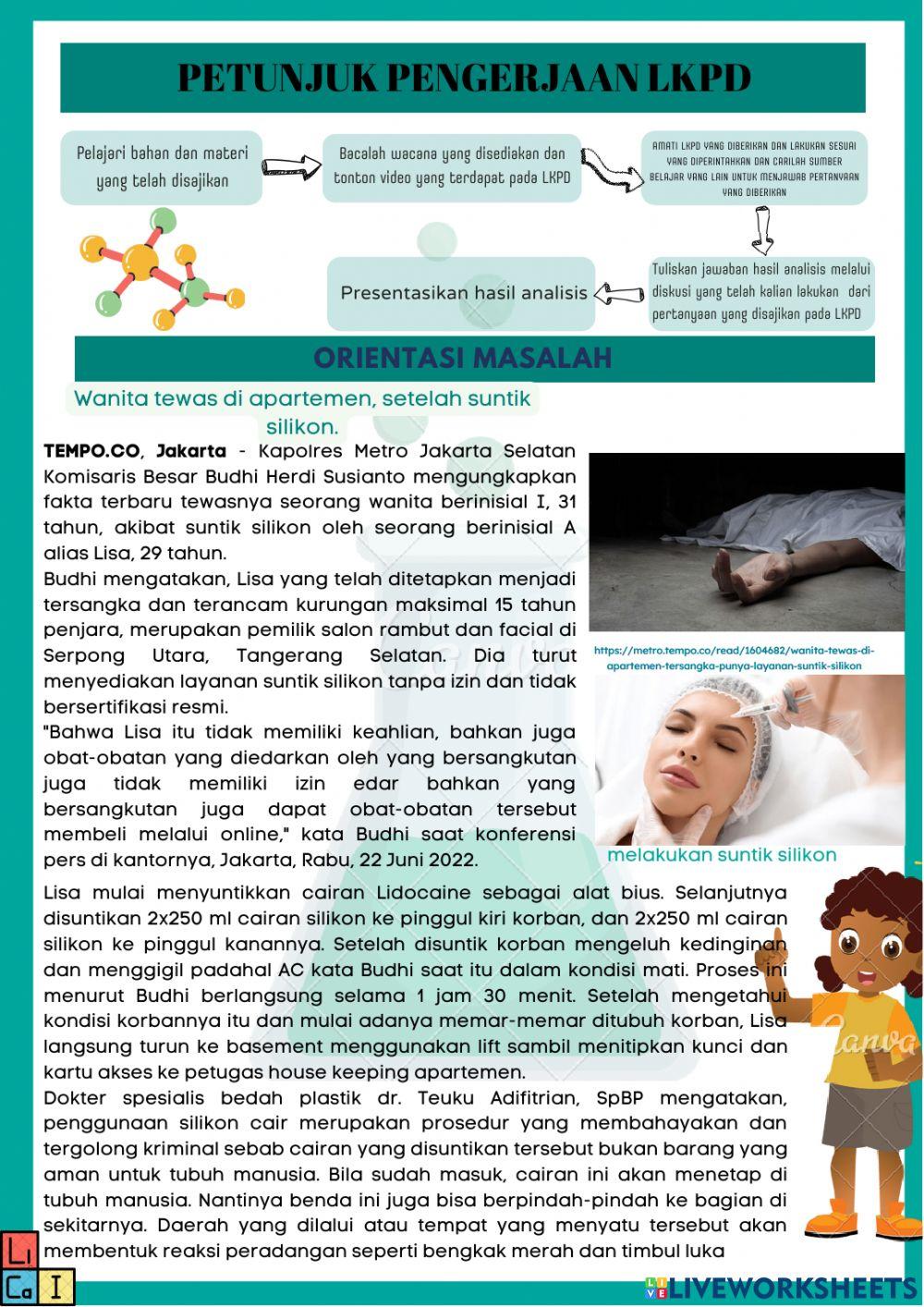 LKPD Kimia Unsur Periode 3