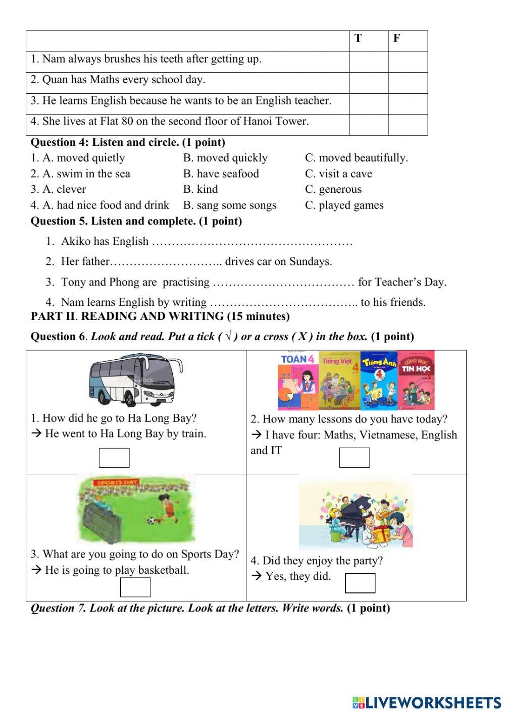 Đề thi học kì 1