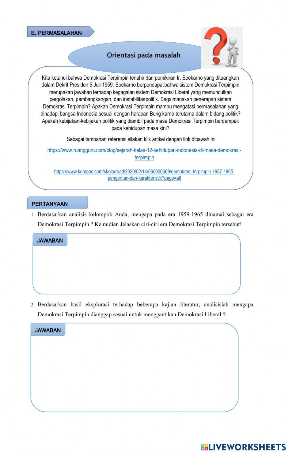 Lkpd demokrasi terpimpin