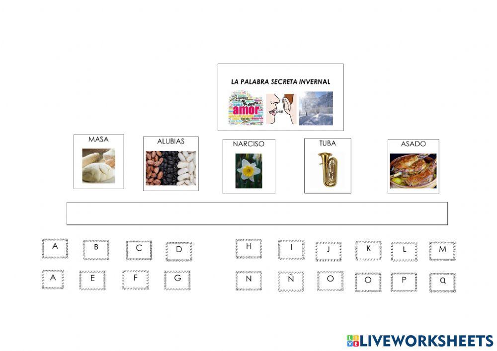 Palabra secreta invernal 9