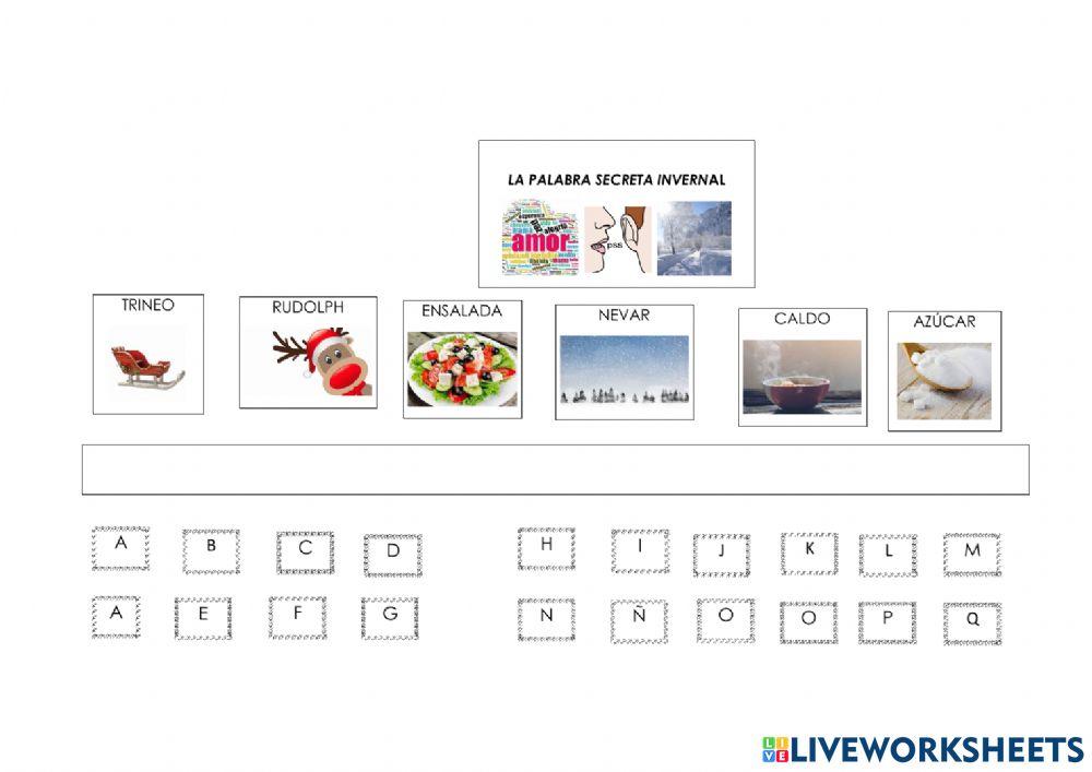 Palabra secreta invernal 10