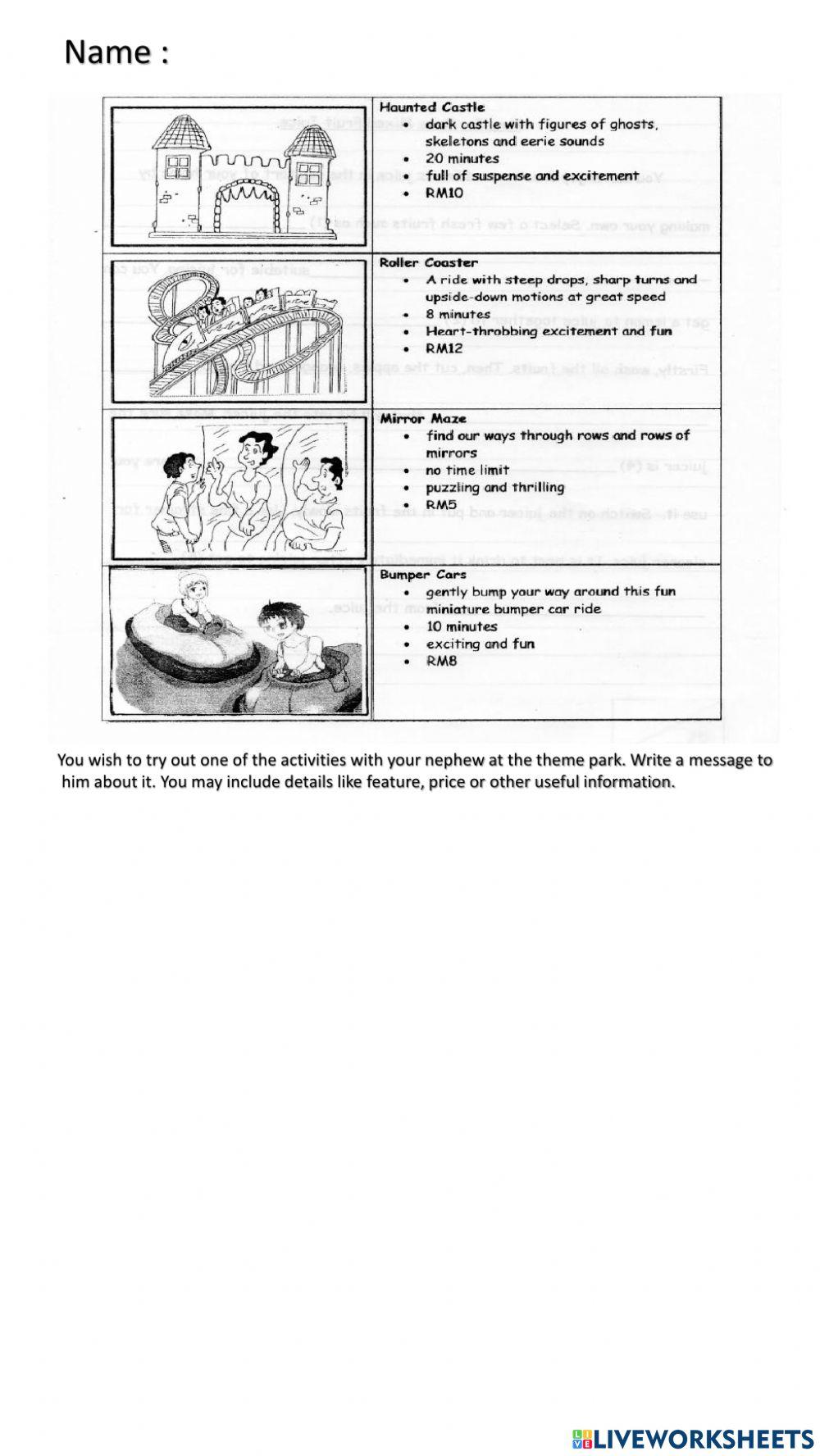 E mail writing exercise online exercise for live worksheets