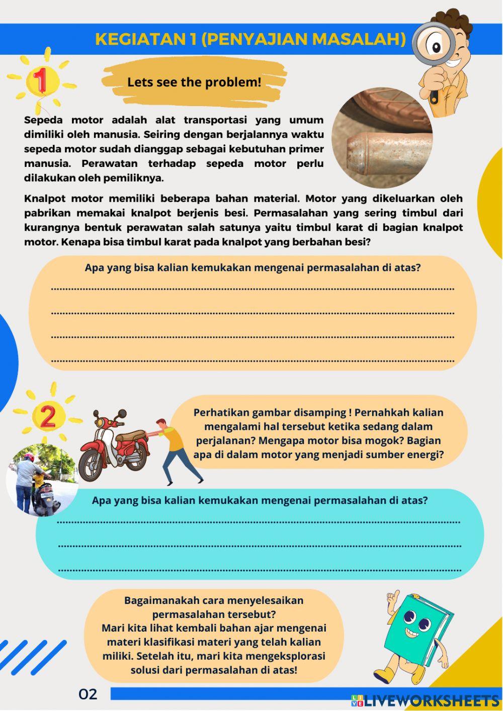 LKPD Klasifikasi Materi
