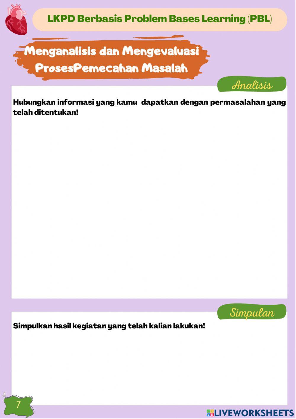 LKPD Frekuensi Denyut Jantung