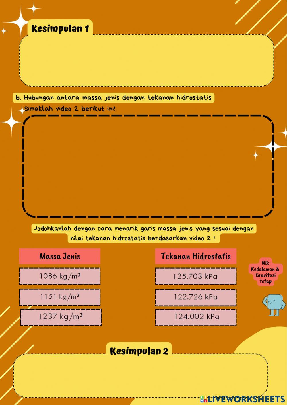 LKPD Tekanan Hidrostatis