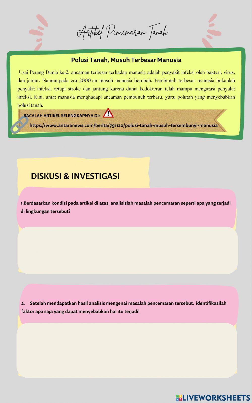 LKPD Pencemaran - Kelompok 5