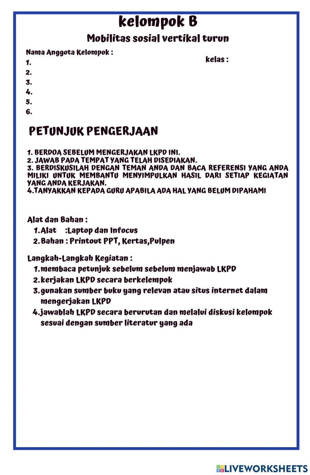 LKPD Kelompok B