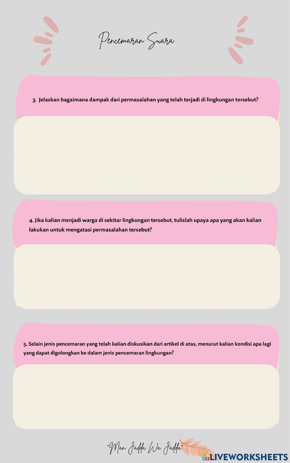LKPD Pencemaran - Kelompok 6